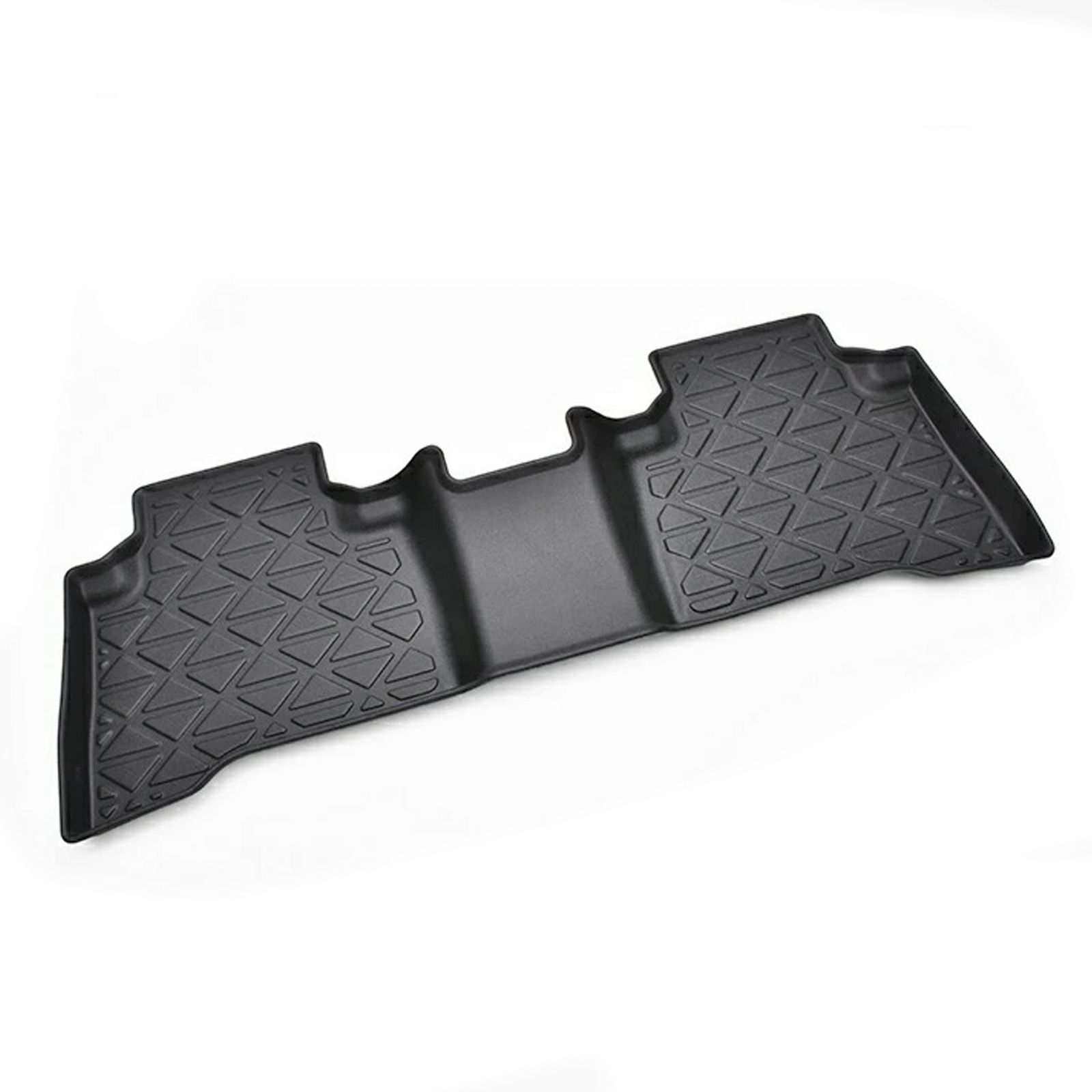 トヨタ プリウス 60系 フロアマット ２列目用 後部座席 防水 防汚 防傷 3D ラバーマット 内装 カーマット ブラック