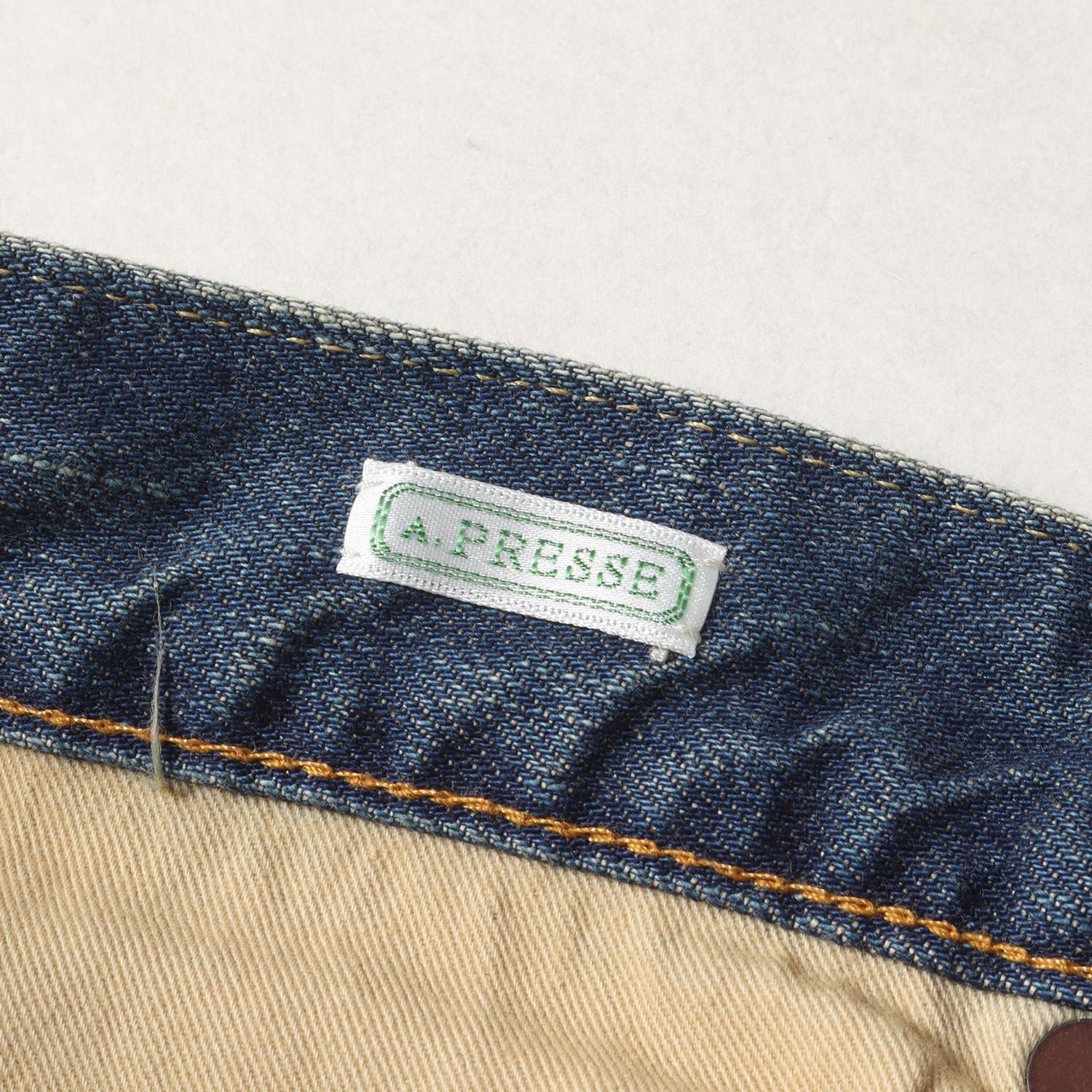 a.presse ジーンズ　サイズ32 A.PRESSE Washed Denim Wide Pants size32