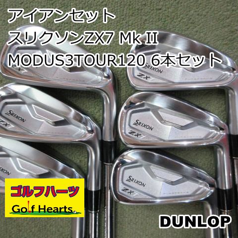 7631]アイアンセット ダンロップ スリクソンZX7 Mk II/MODUS3TOUR120 6本セット/S/25 - メルカリ