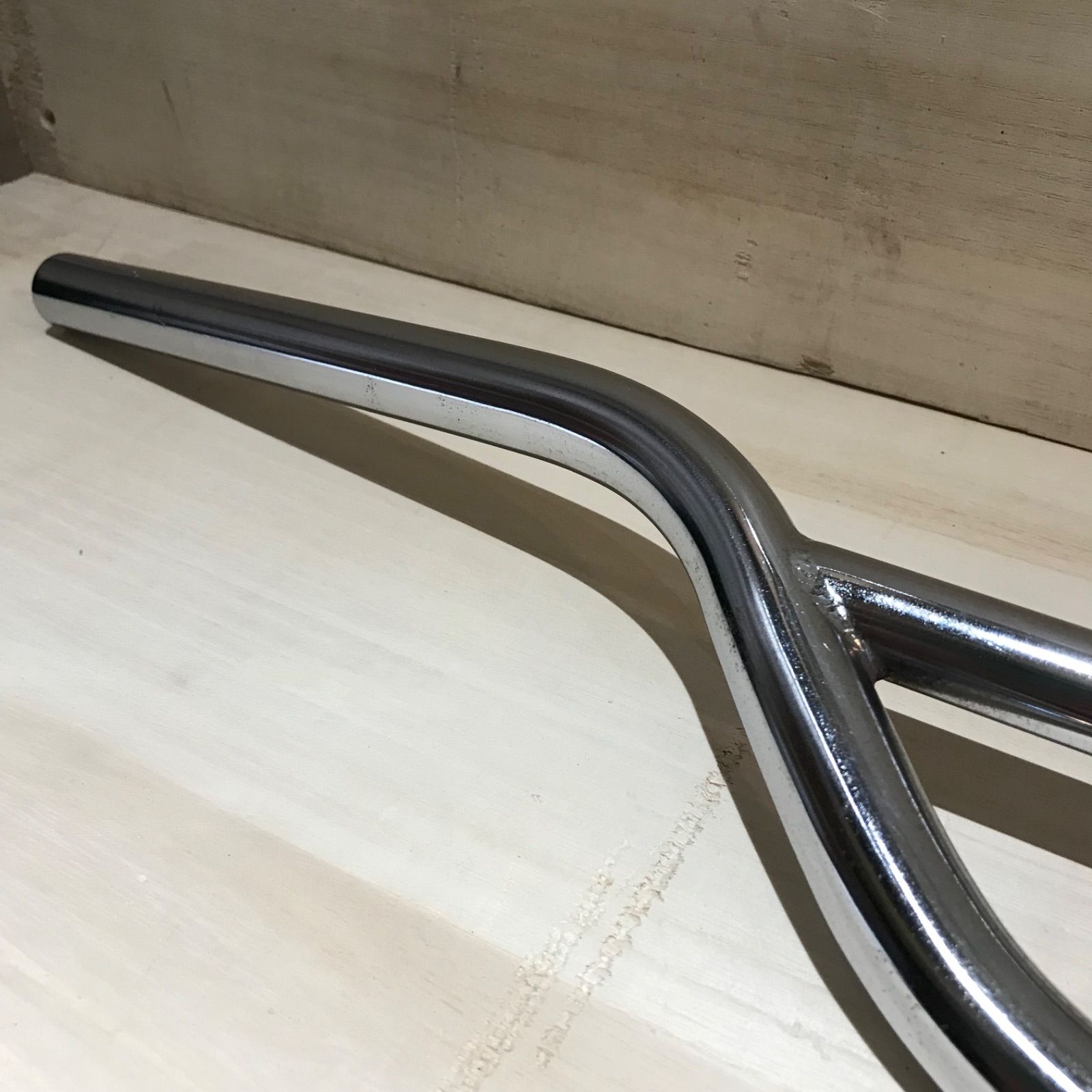 中古ハンドル】FAIRDALE MX-4 2PC BAR 22.2″ 4″ CHROME BMXスタイルの 