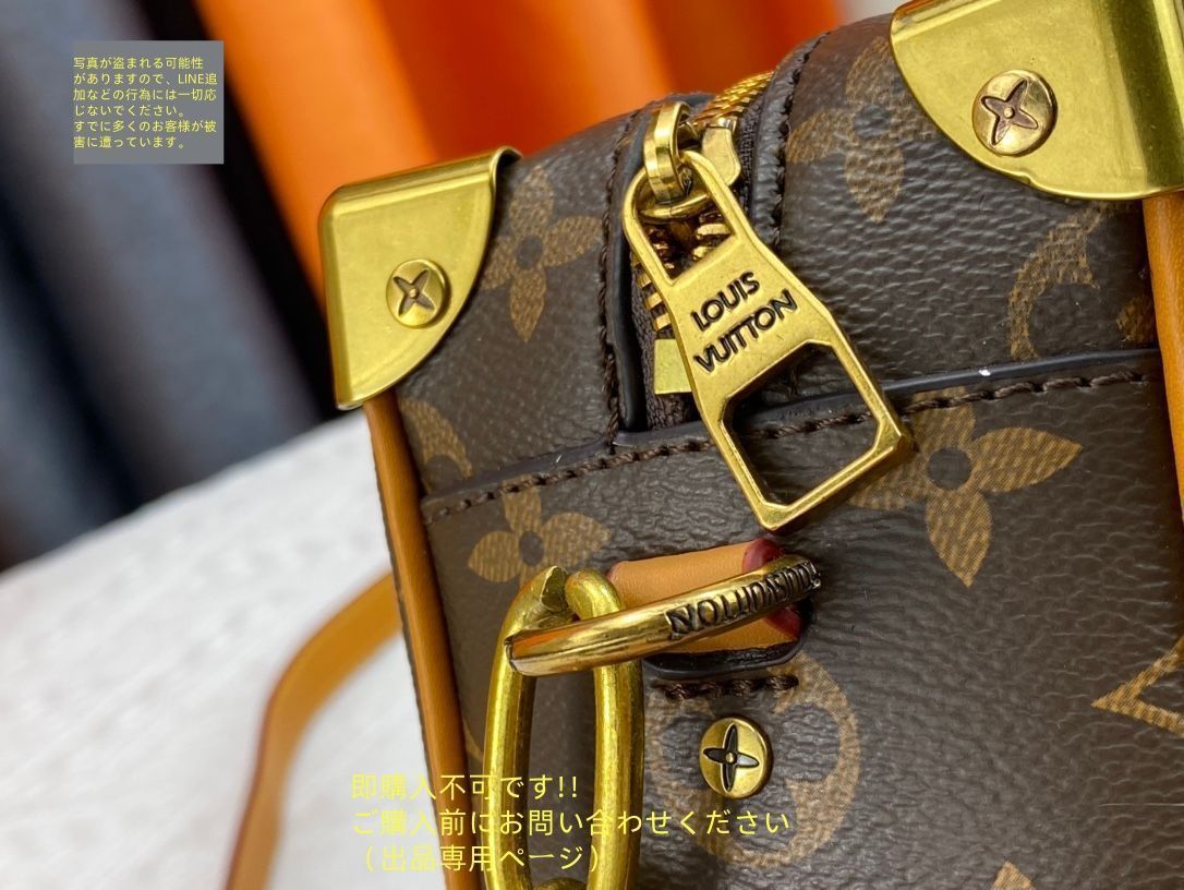 【トランク型でシックな色彩】Louis Vuitton★ショルダーバッグ LOUIS VITTON ルイヴィトン ショルダーバッグ コレクション ミニ