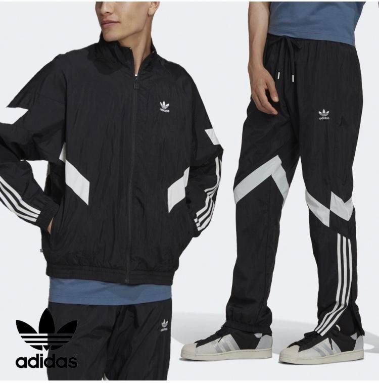 【美品】【XO】adidas♡デサント ウインドブレーカー セットアップ 美品】【XO】adidas♡デサント ウインドブレーカー セットアップ