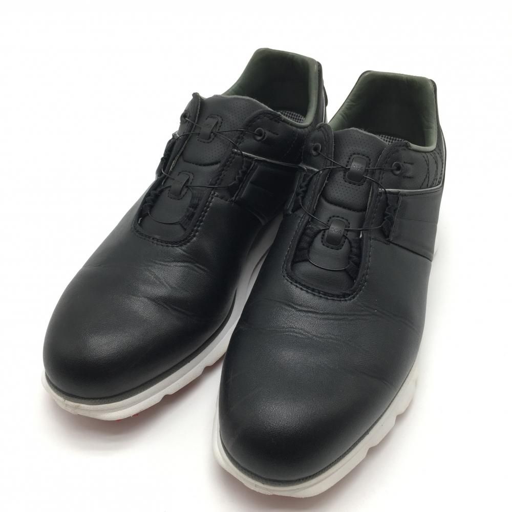 【超美品】フットジョイ ゴルフシューズ 黒 53214J BOA スパイクレス メンズ 26 ゴルフウェア FootJoy
