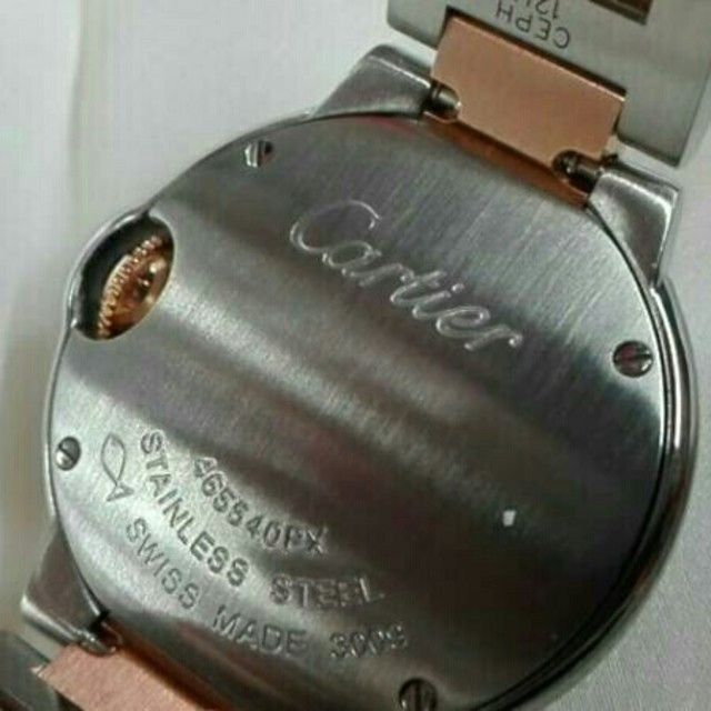 Cartier カルティエ バロンブルー W6920034ピンクシェル 即購入不可