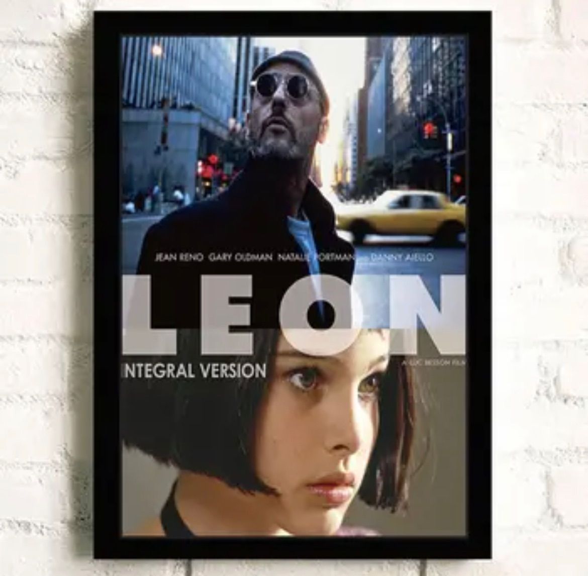 304A4 レオン LEON 映画 ポスター ジャン・レノ レプリカ 映画グッズ