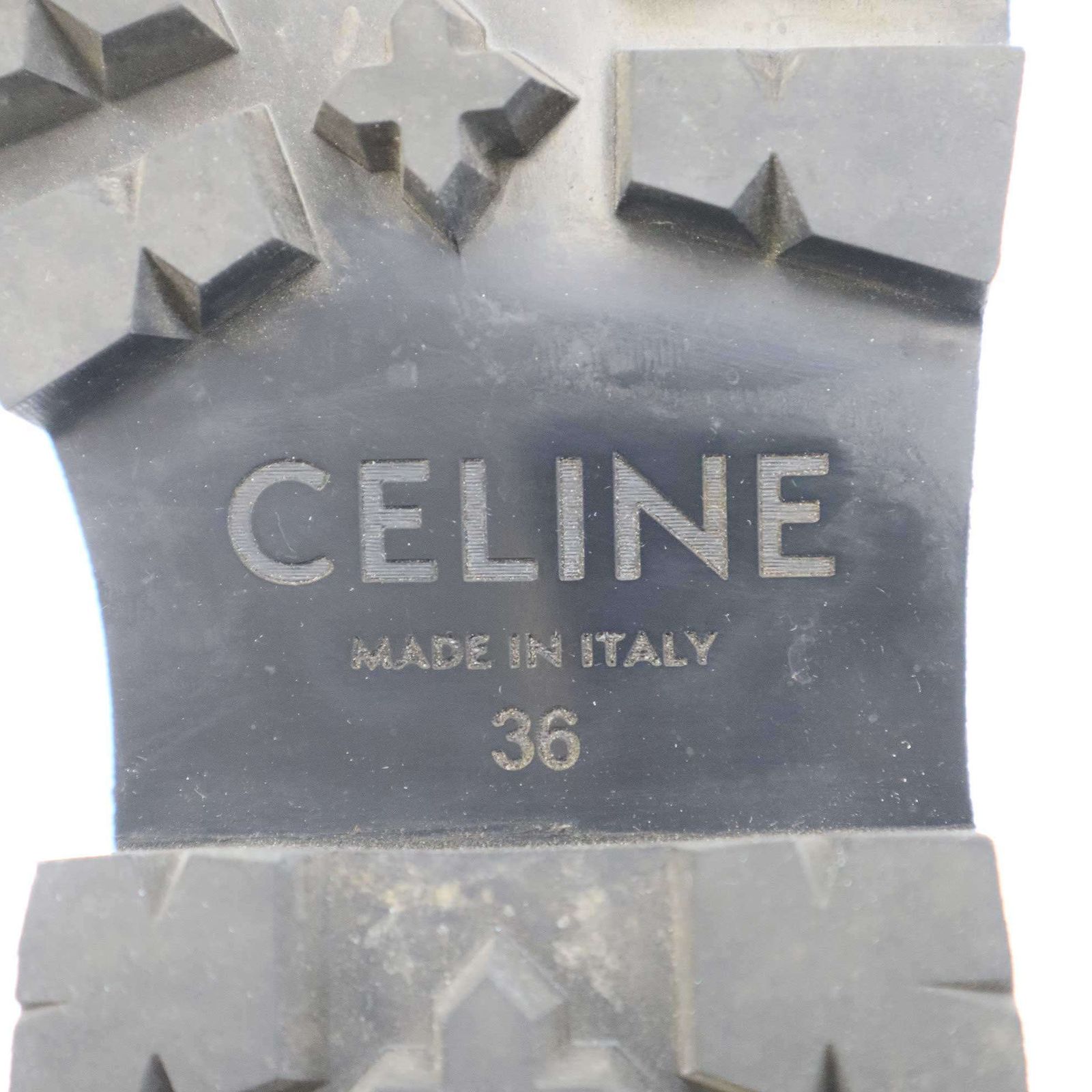 CELINE セリーヌ カーフスキン マーガレット チェルシーブーツ