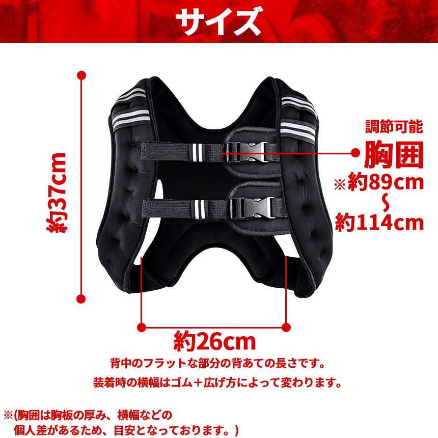 パワージャケット ウエイトベストジャケット　10kg ウエイトベスト 10kg パワージャケット 節約 4個セット ウェイトベスト