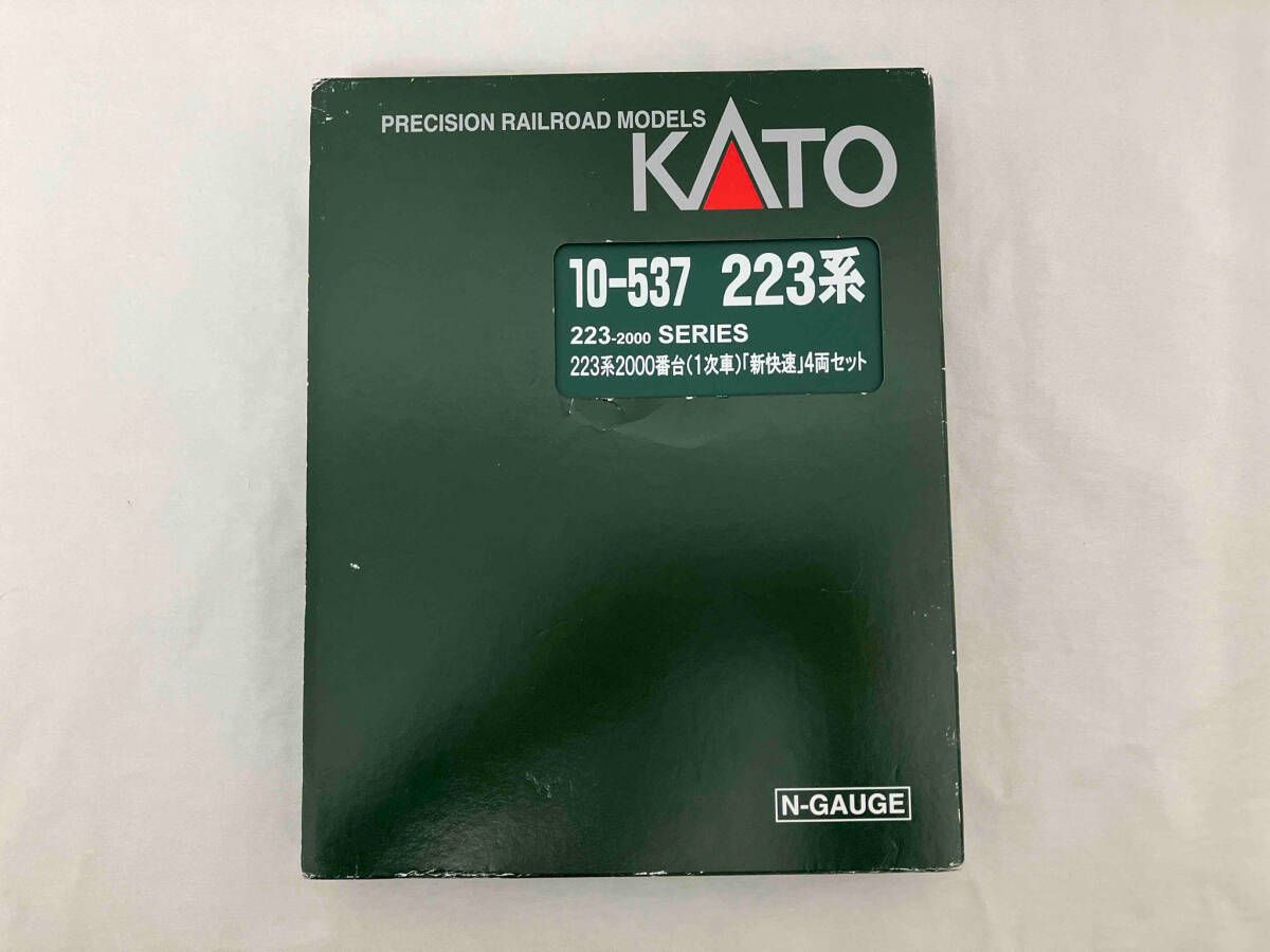 KATO 223系2000番台 Nゲージ 4両セット 10-537 Amazon | KATO Nゲージ 223系 2000番台 1次車 新快速 4両セット