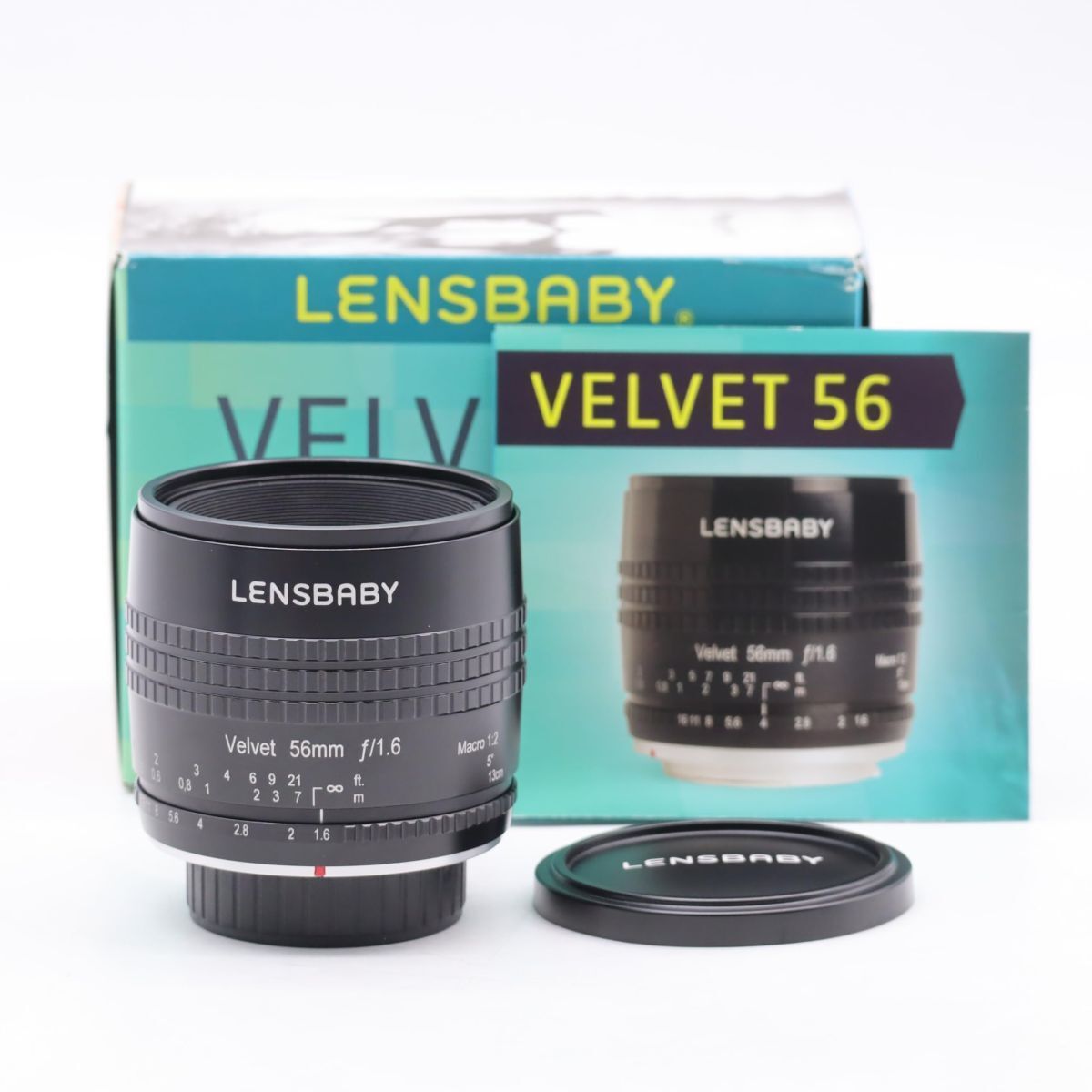Lensbaby Velvet 56mm f/1.6 単焦点ソフトレンズ Velvet 56 | Creative Portrait Camera Lens | Lensbaby