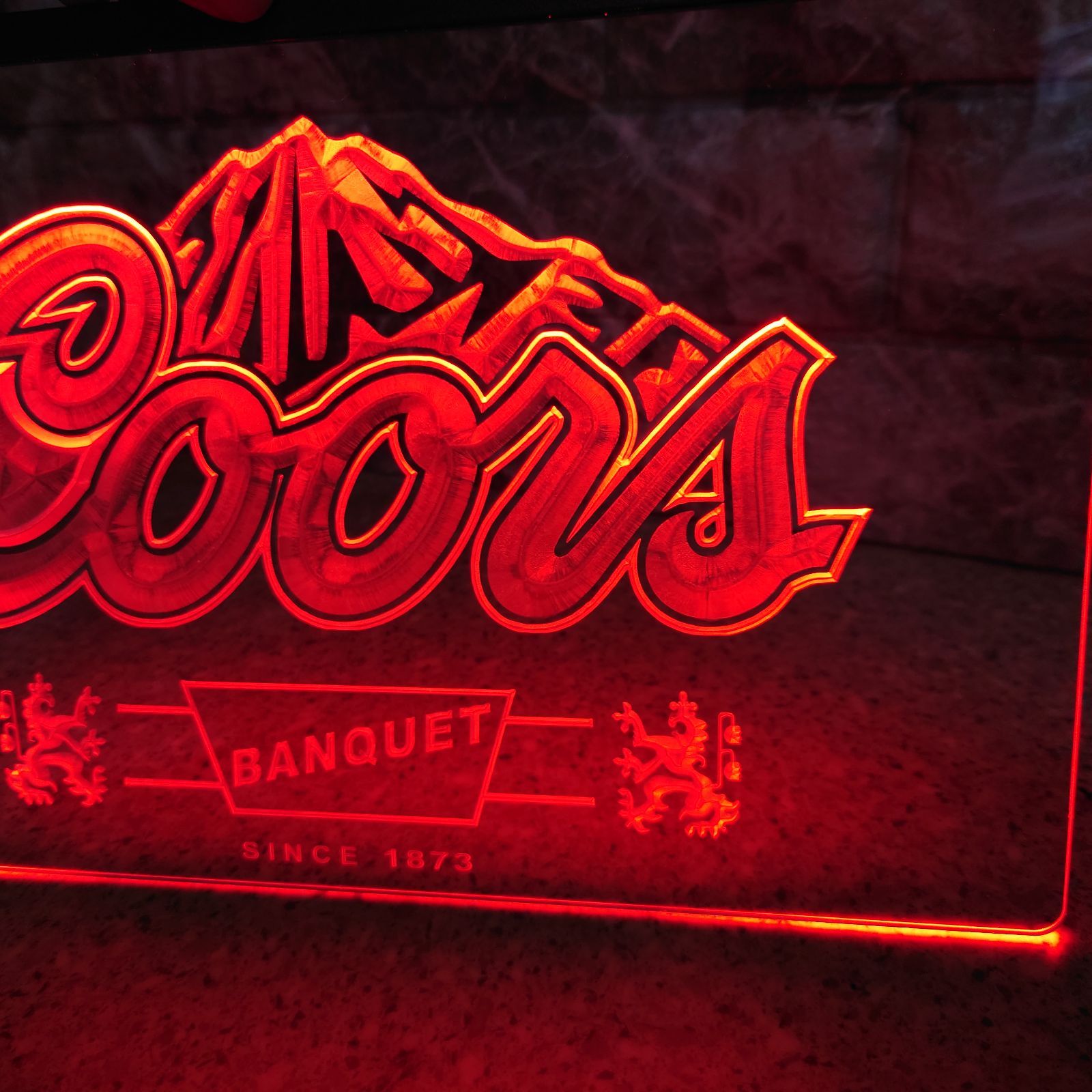 クアーズビール 電飾ミラーサイン Amazon.co.jp: LEDネオン