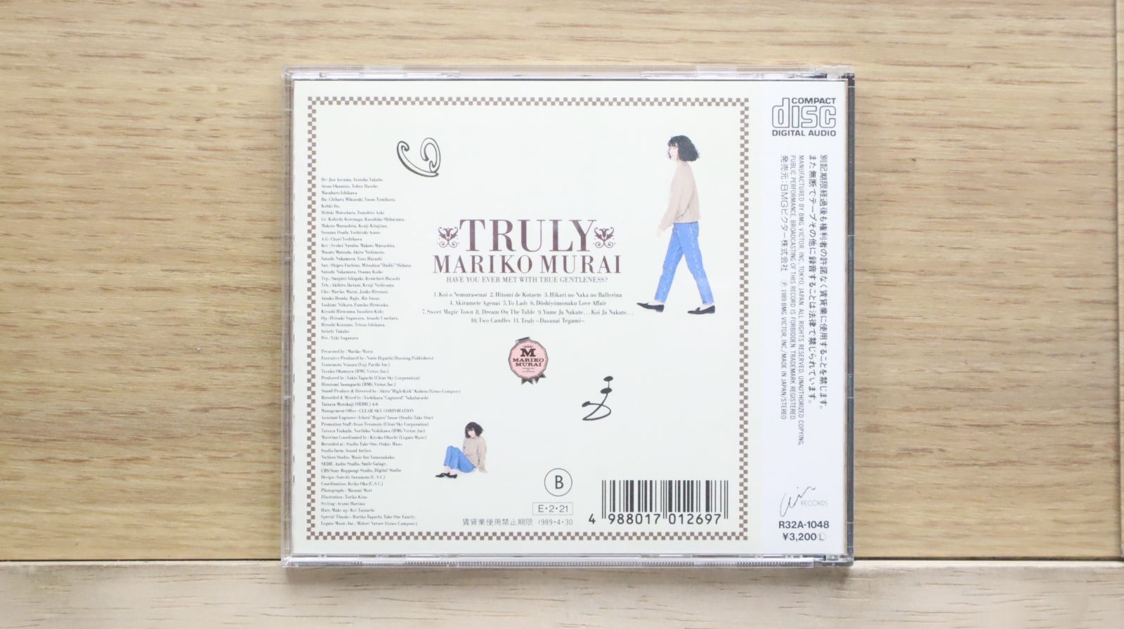 国内盤CD☆村井麻里子/Mariko Murai□ Truly 【R32A1048