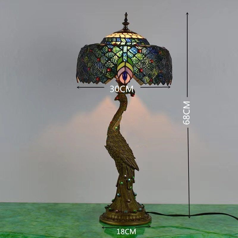 瑠璃デスクライト照明