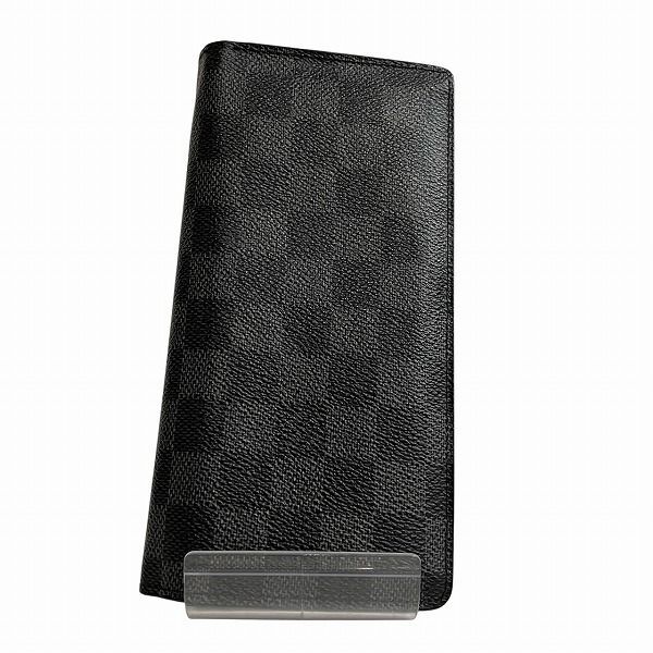 ルイヴィトン Louis Vuitton ダミエグラフィット ポルトフォイユブラザ N62655 長財布 2つ折り財布 ユニセックス