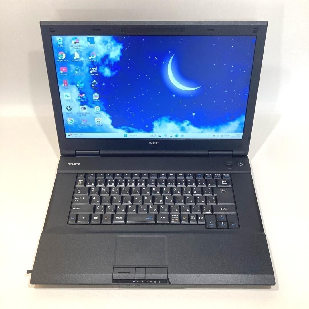 初心者向け✨快適i3・大画面・DVD◇黒◇すぐ使えるノートパソコン◇D321-4 初心者向け✨快適i3・大画面・DVD◇黒◇すぐ使えるノート