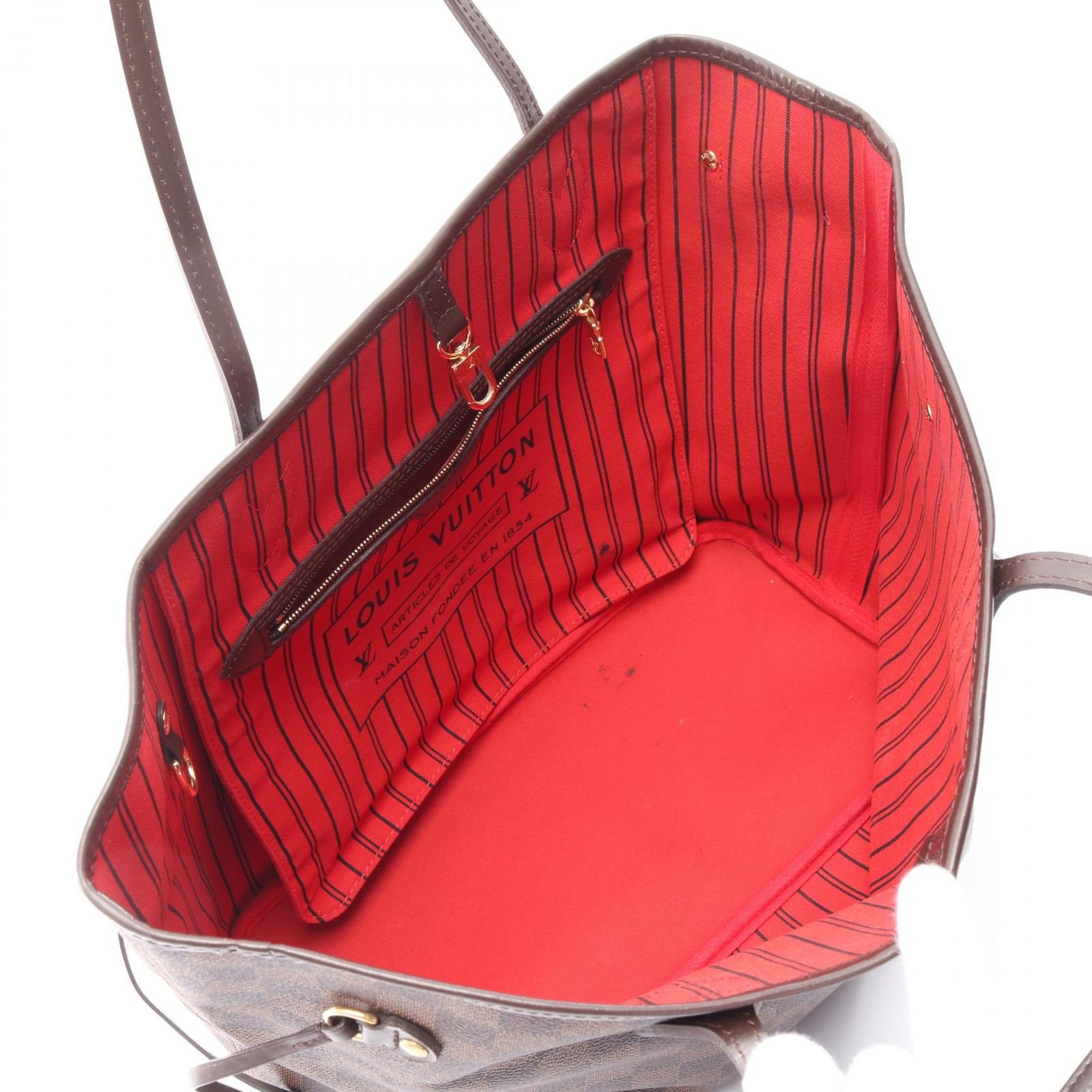 LOUIS VUITTON ルイ・ヴィトン ネヴァーフルMM ダミエエベヌ