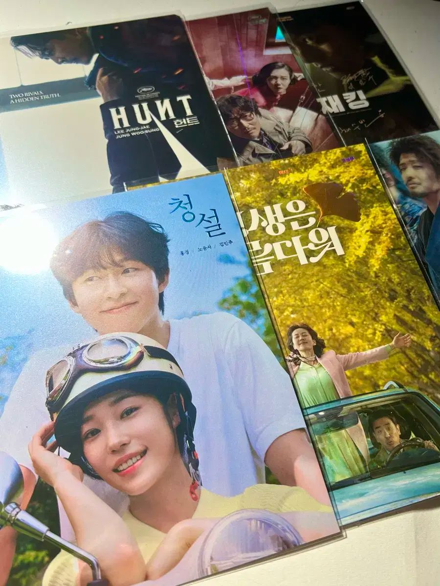 【雷市場（ポンジャン）商品韓国直送】 韓国映画 アートカード 6 種 まとめ売り