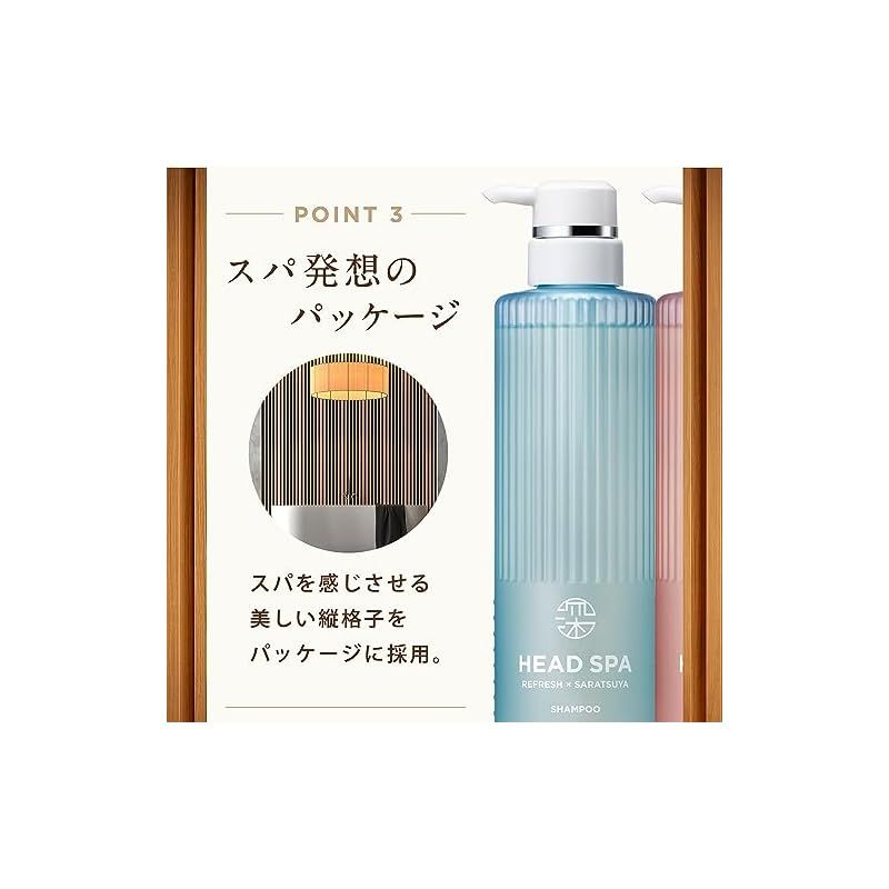 h&s 深体験ヘッドスパ シャンプー・トリートメントポンプセット 435g+