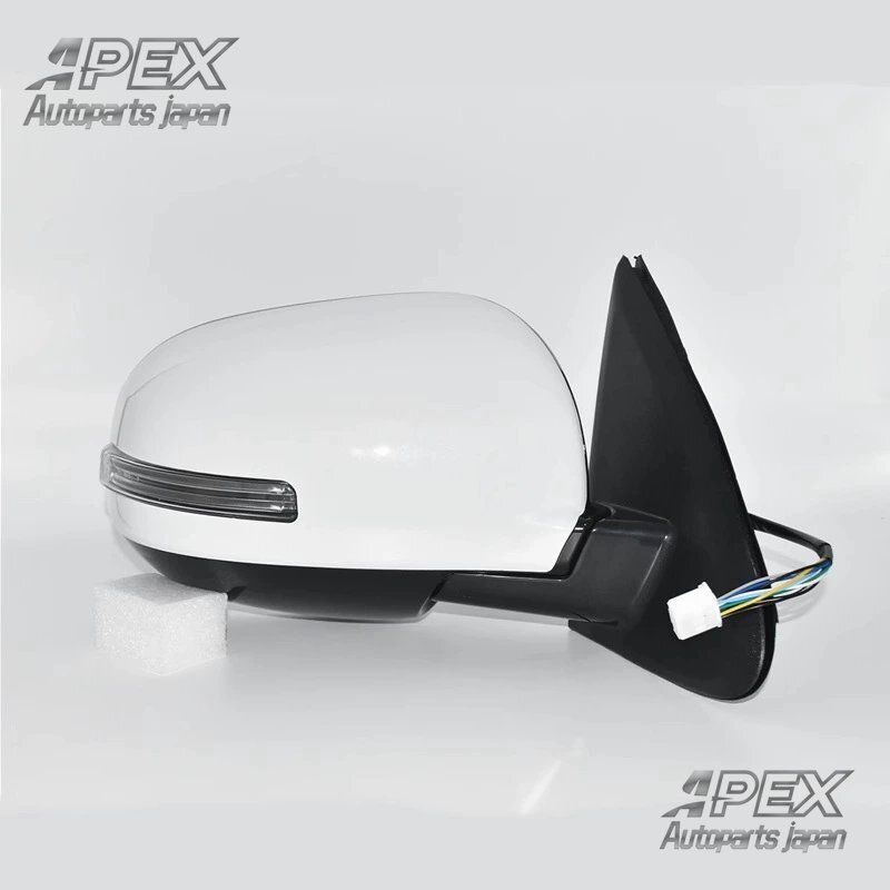 13-21年式の三菱アウトランダーのドアミラーアセンブリ 左右両用 バックミラーレンズ ターンシグナルライトカバー