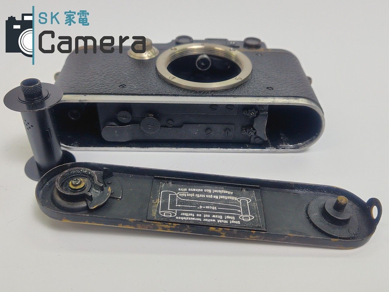 中古】 LEICA DIII ライカ バルナックライカ DⅢ ブラック III型