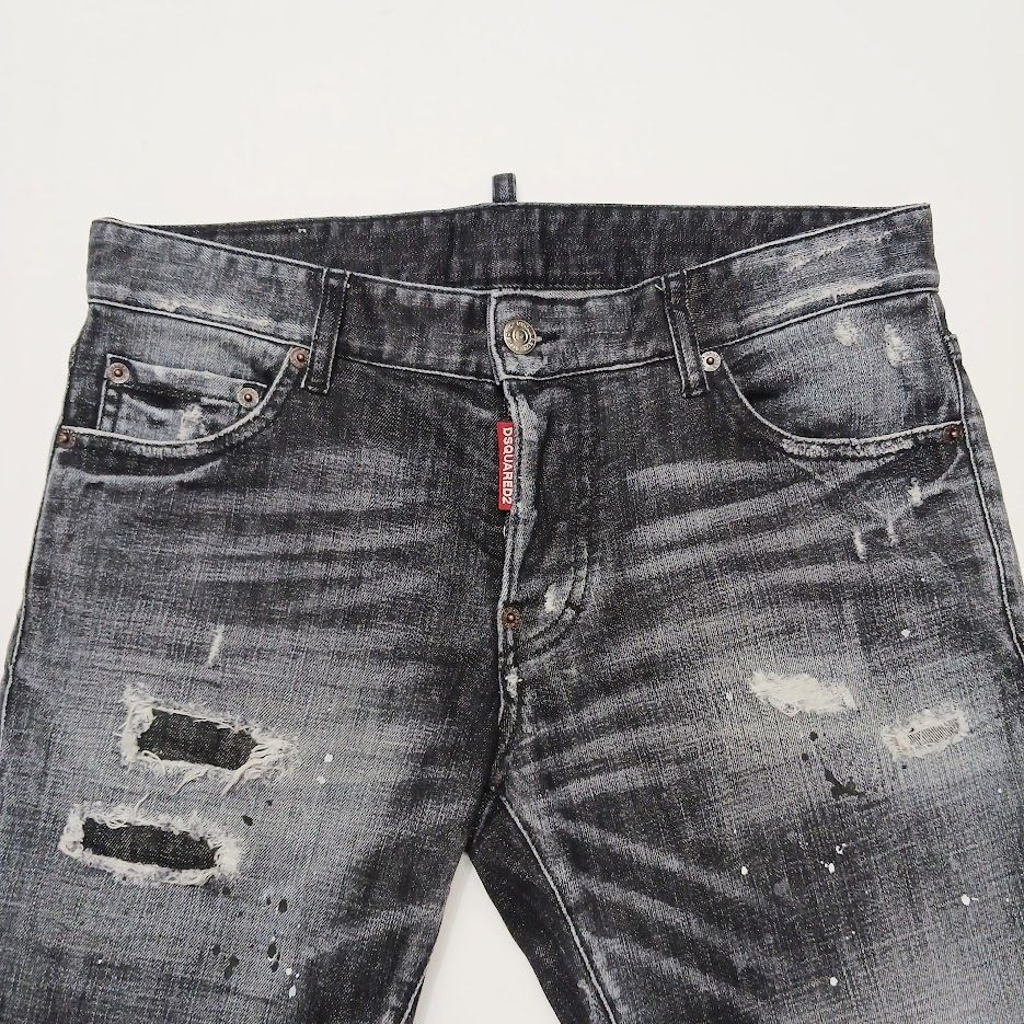 ディースクエアード DSQUARED2 ダメージ加工ジーンズ デニム