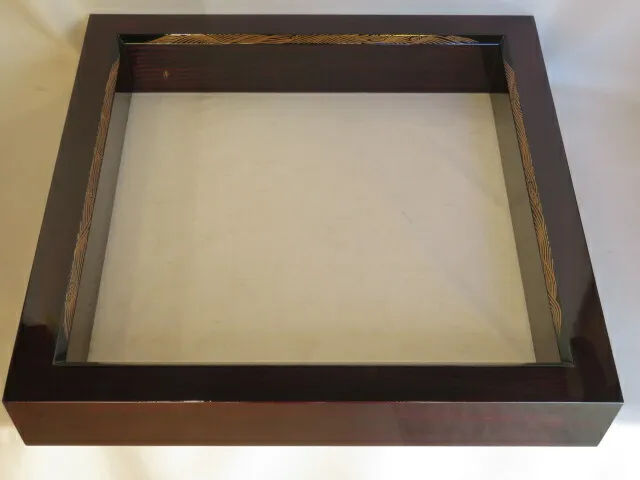 割引❗️【時代 希少品】 「母」 沢栗 炉縁 在銘 木箱 茶道具 （20E①） 割引❗️【時代 希少品】 「母」 沢栗 炉縁 在銘 木箱 茶道具