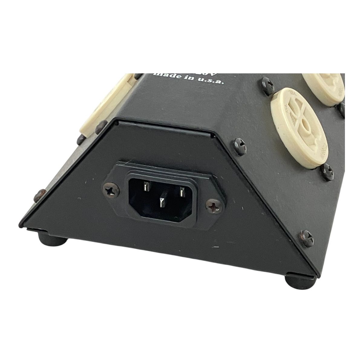 ◾️CAMELOTキャロメット電源ケーブル名機◇PM-600高級プラグ高音質