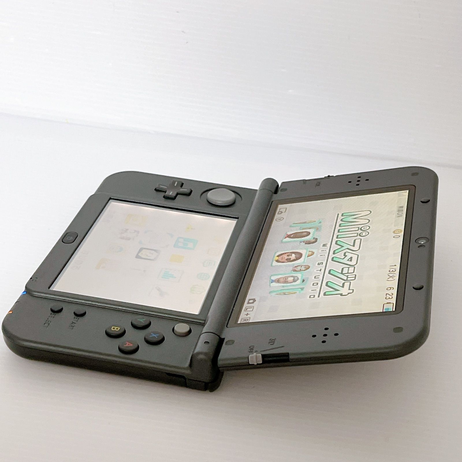 Newニンテンドー3DS LL メタリックブラック 上画面IPS搭載 newニンテンドー3DS LL メタリックブラック 完品 液晶上画面IPS