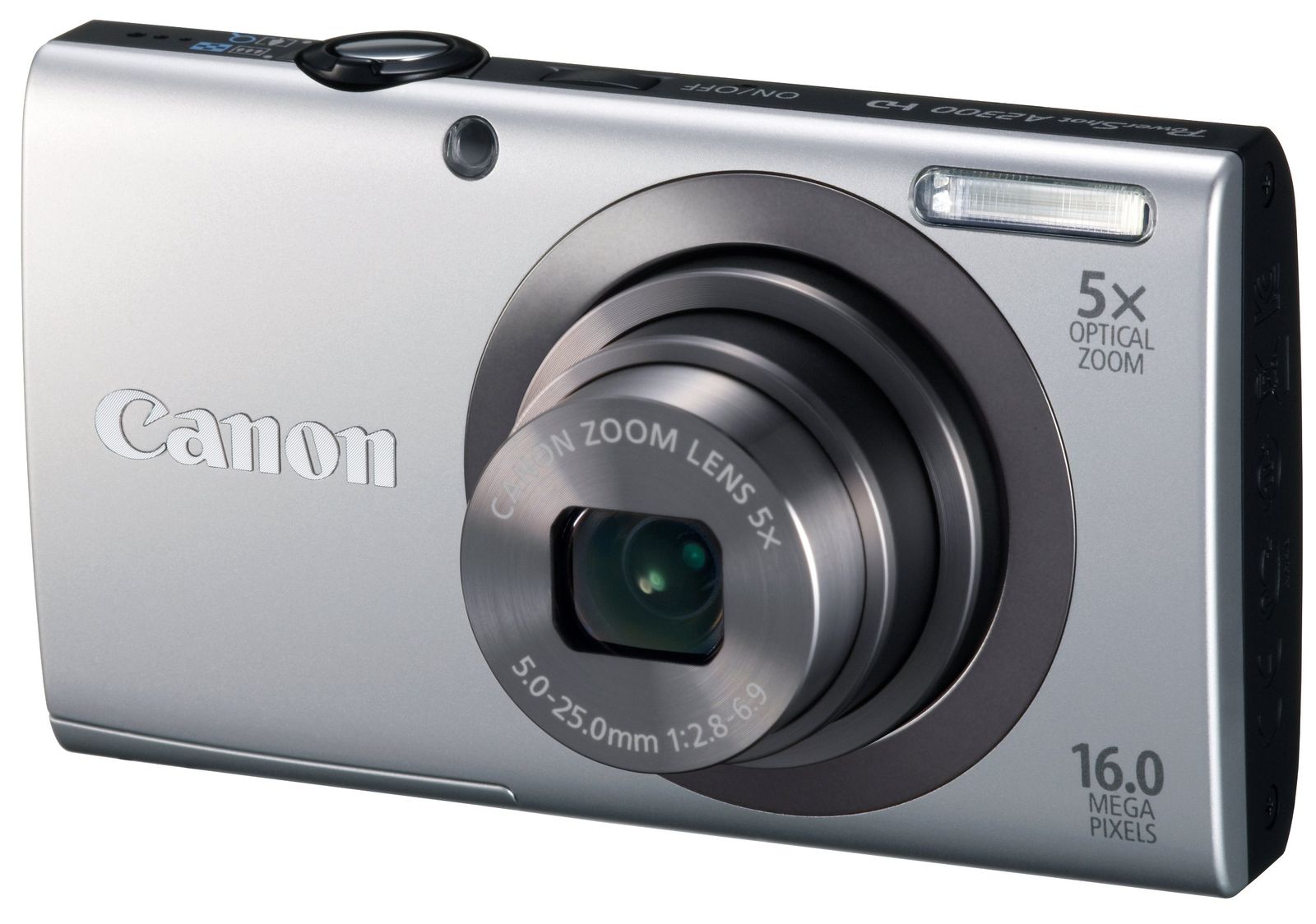 Canon デジタルカメラ PowerShot A2300 シルバー 光学5倍ズーム 約1600 