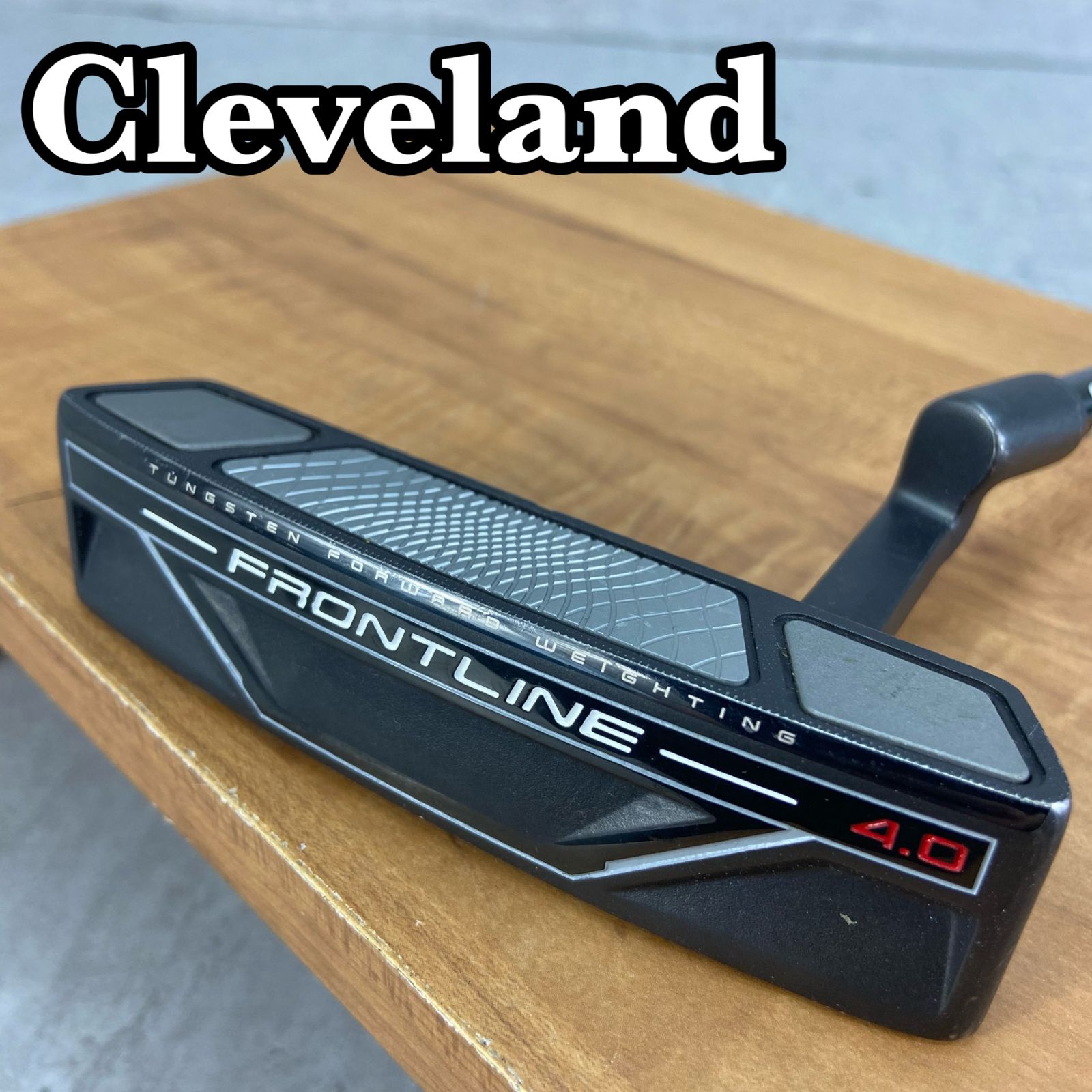 クリーブランドFLONTLINE4.0パター　美品 クリーブランドゴルフ フロントライン パター 4.0 レフトハンド