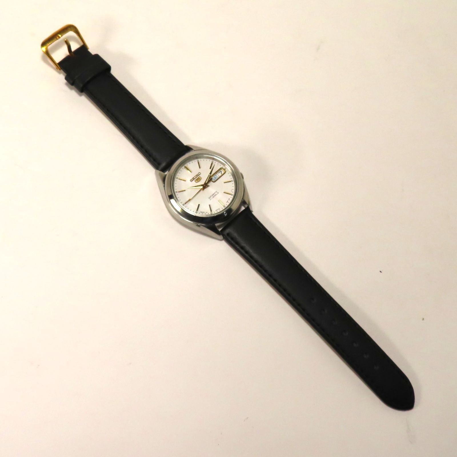 稼働品 美品 SEIKO5 セイコー5 セイコーファイブ 腕時計 7S26-03V0 