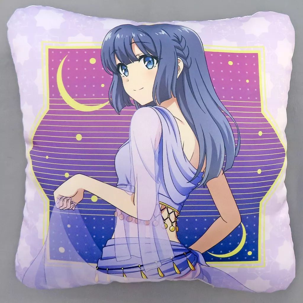 青春ブタ野郎 クッション 2個 中古】クッション・本体 牧之原翔子 クッション 「DMMスクラッチ