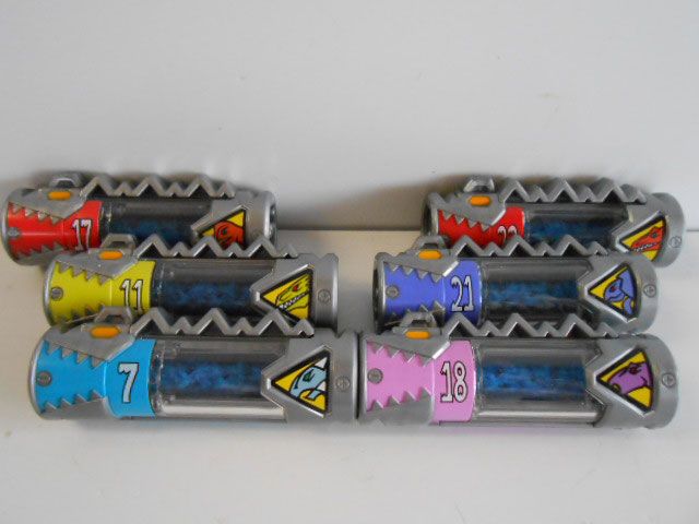 ♯Jjw16NT 獣電戦隊キョウリュウジャー 獣電池 小売業者 08 全6種