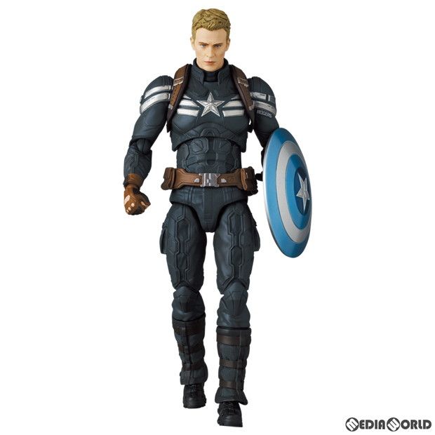 マフェックス No.202 MAFEX CAPTAIN AMERICA(Stealth Suit)(キャプテン・アメリカ ステルススーツ) キャプテン・アメリカ/ウィンター・ソルジャー 完成品 可動フィギュア メディコム・トイ