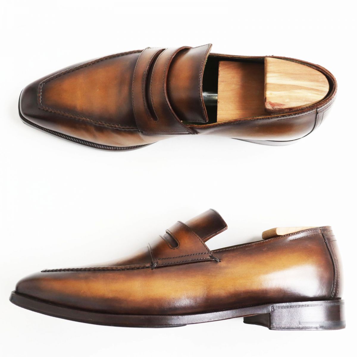 極美品○Berluti ベルルッティ ANDY アンディ デムジュールライン