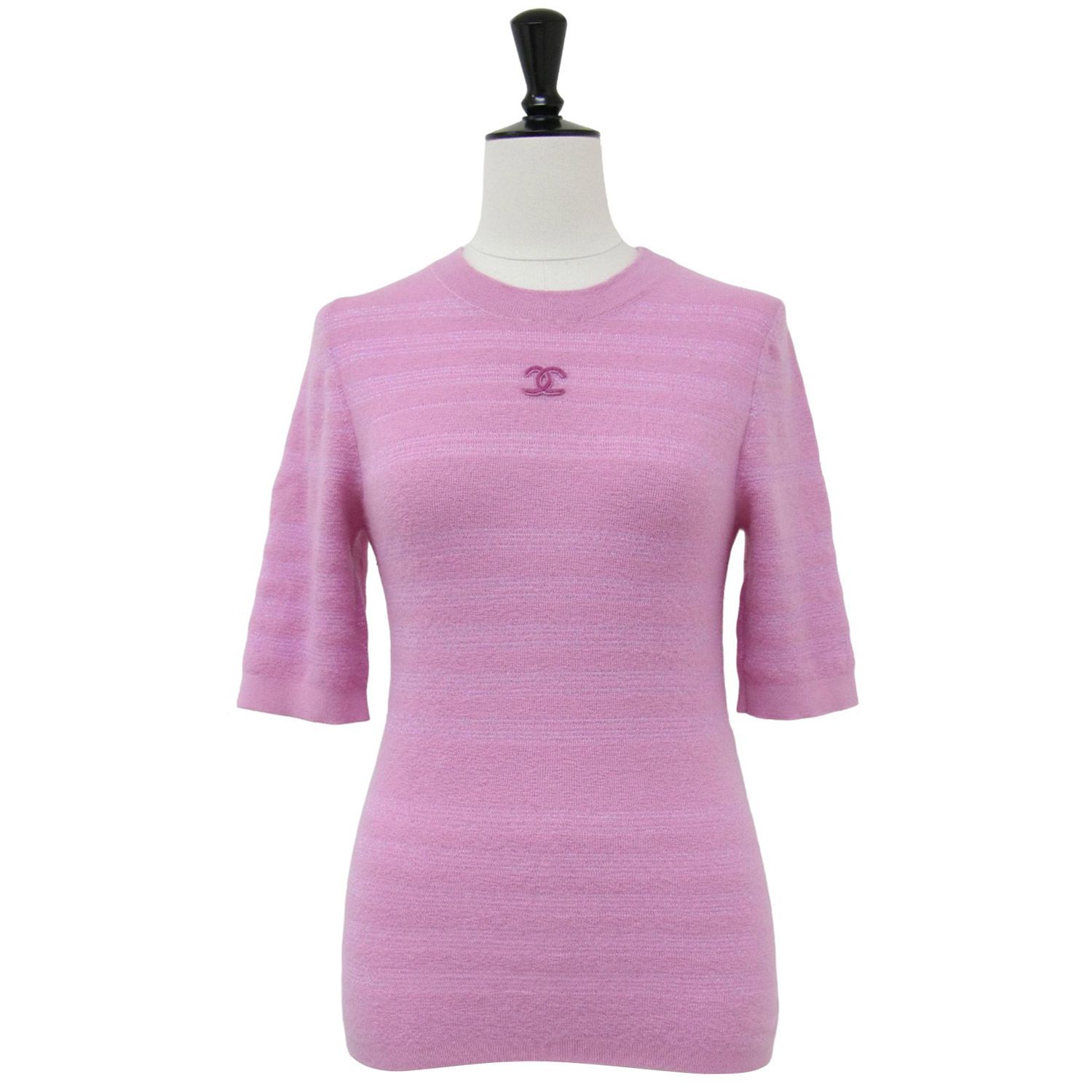 美品　CHANEL　シャネル　ニット 極美品 CHANEL シャネル ニット セーター カシミヤ パール