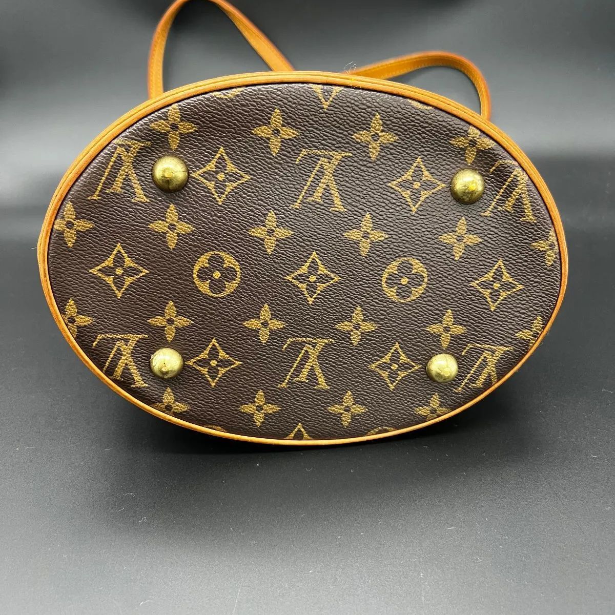 匿名配送】[美品]LOUIS VUITTON ルイヴィトン モノグラム プチバケット