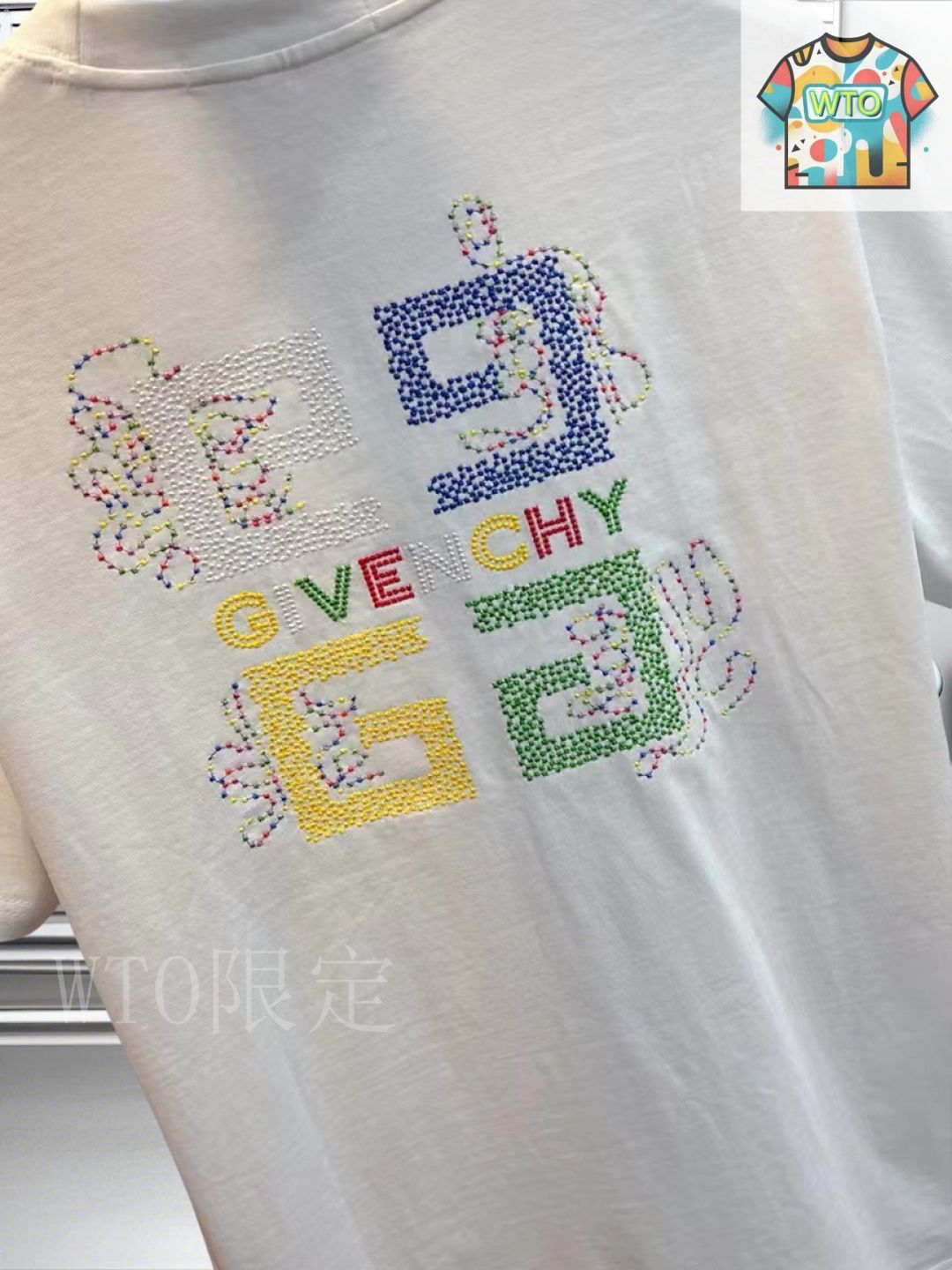今日WTO】GIVENCHY (GVC) 25SS 刺繍ロゴ シャツ-CG40 - メルカリ
