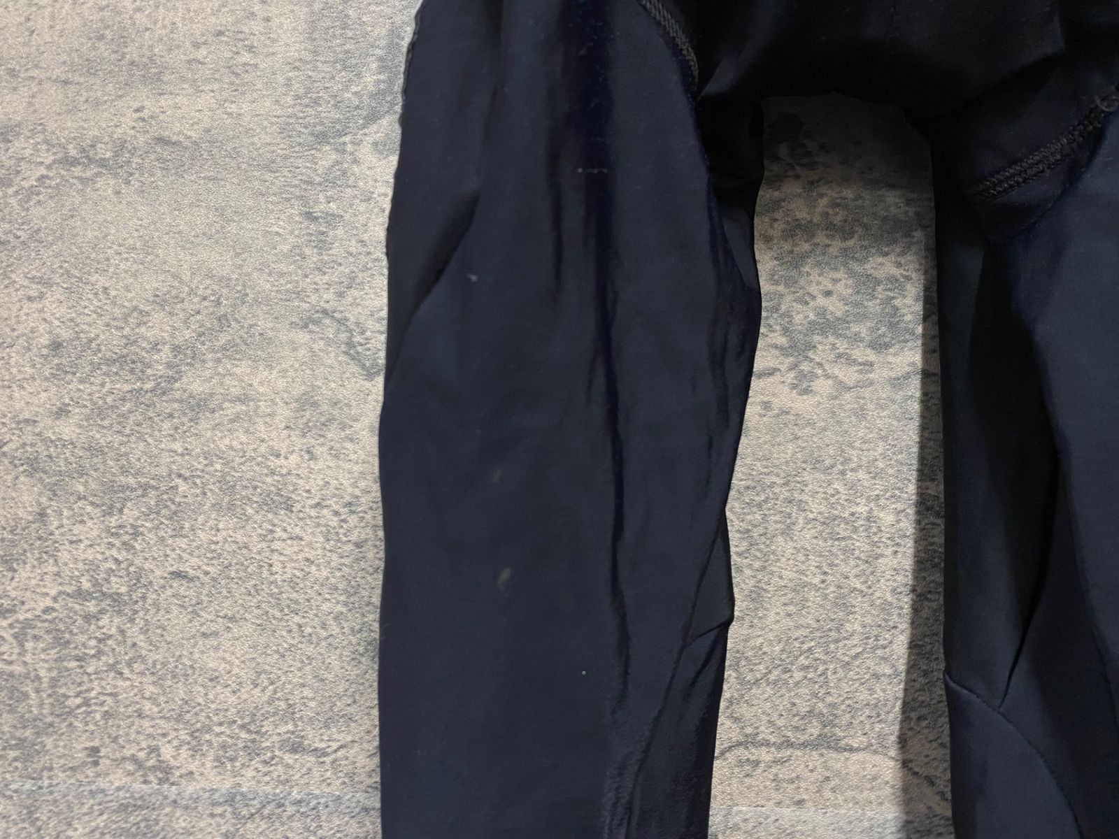 JK211 カステリ CASTELLI ROSSOCORSA ビブタイツ 黒 S 裏起毛 ※内側裏