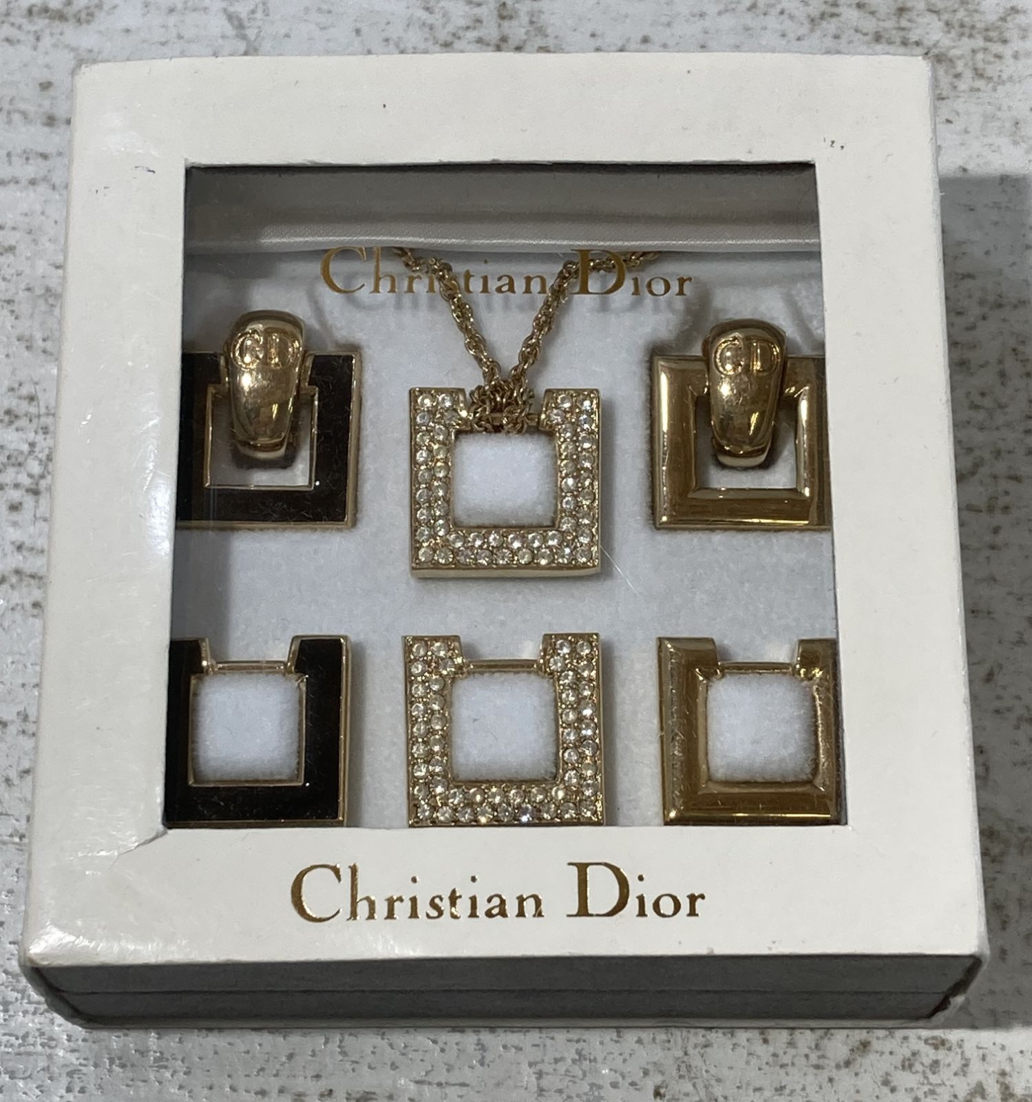 幻　デッドストック　Christian Dior　チェンジネックレス　イヤリング 幻 デッドストック Christian Dior チェンジネックレス イヤリング