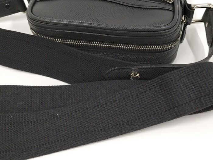 LOUIS VUITTON ディミトリ ショルダーバッグ タイガ レザー