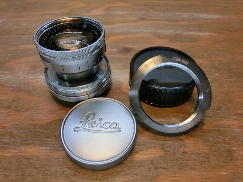 7692 ライカ LEICA Ernst Leitz GmbH Summicron 5cm 2 沈胴 ズミクロン Lマウント L39