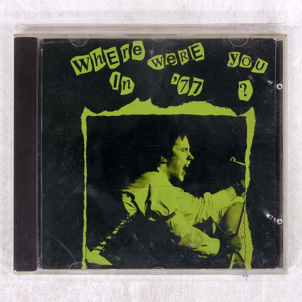 輸入盤 SEX PISTOLS/WHERE WERE YOU IN 77?/77RECORDS NONE CD