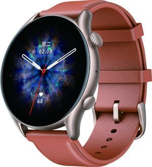 スマートウォッチ Amazfit GTR3 PRO ブラウンレザー Amazfit GTR3 Pro ブラウンレザーガラスコーティング済 Amazfit