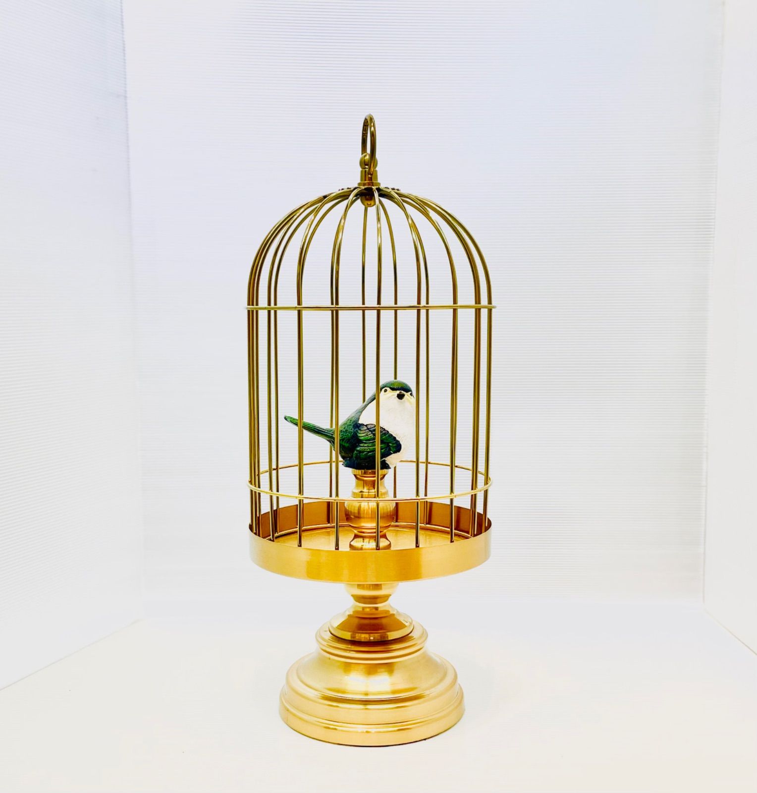 ディスプレイ用鳥籠 鳥かご 竹 バンブー ナチュラル Mサイズ フック