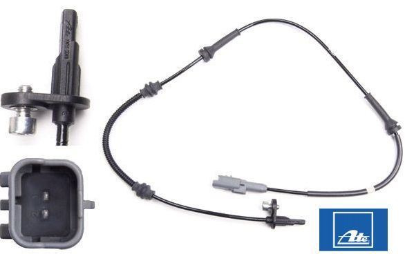 M s プジョー 308 308SW ATE スピードセンサー ABSセンサー ホイールスピードセンサー フロント 1個 センサー ハッチバック ボックスボディ エステート T9 LC 9674852280 24.0711-5379.3 360422