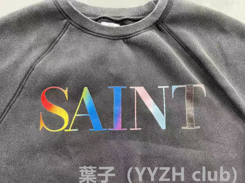 レインボーロゴ】セントマイケル ヴィンテージ加工スウェット (Saint Mxxxxxx/スウェット・トレーナー) 112468628【BUYMA】