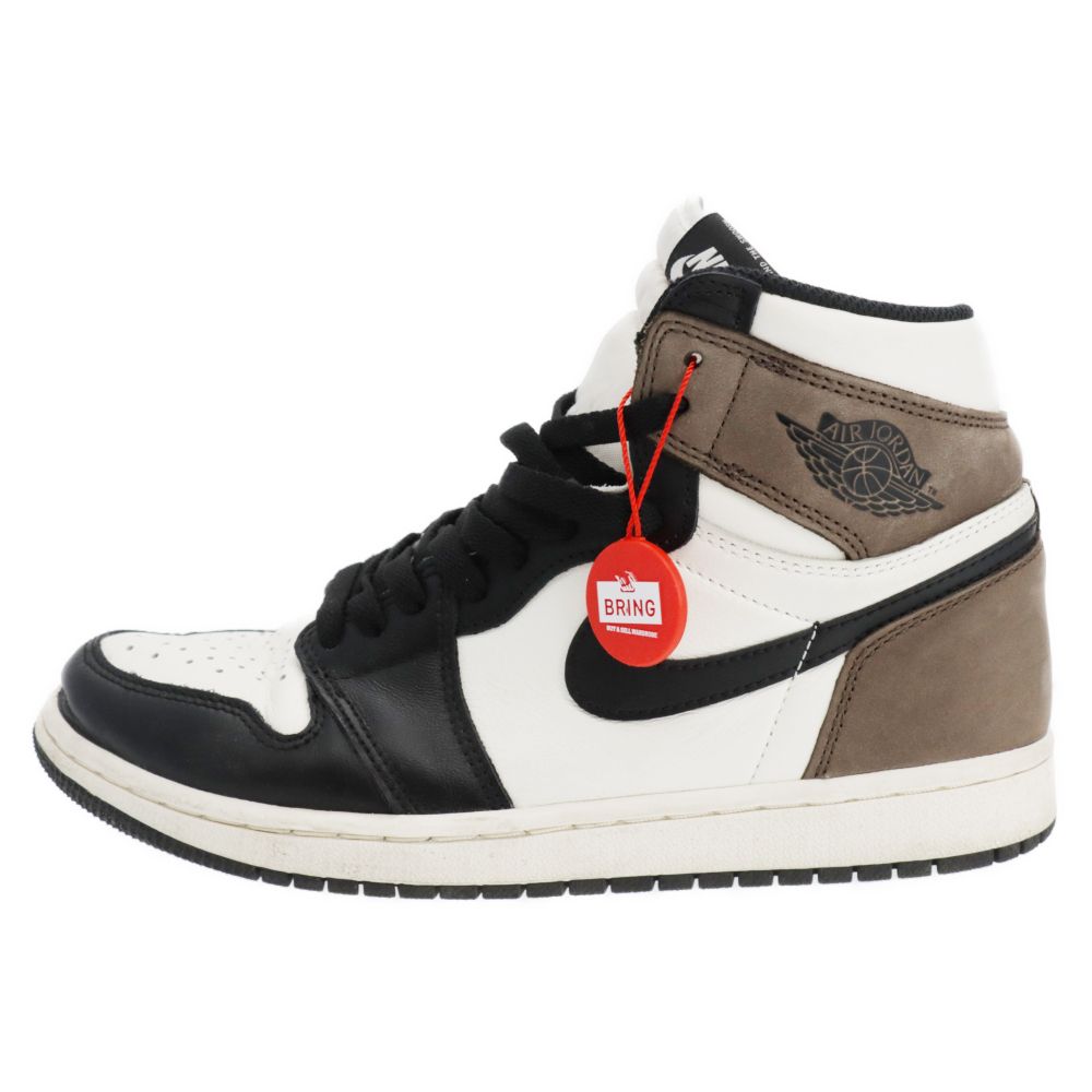 NIKE (ナイキ) AIR JORDAN 1 RETRO HIGH OG DARK MOCHA 555088-105 エアジョーダン1 ダークモカ  ハイカットスニーカー シューズ ブラック/ブラウン US8/26.0cm - メルカリ