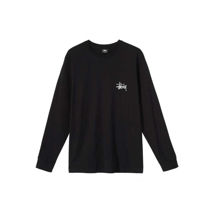 (ステューシー) STUSSY BASIC STUSSY L/S TEE メンズ 長袖 Tシャツ ストック ロゴ stussy トップス コットンメンズ 長袖