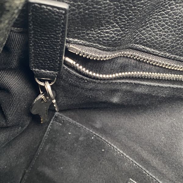 サンローランSaint Laurent パドロック 南京錠 黒 サンローランSaint