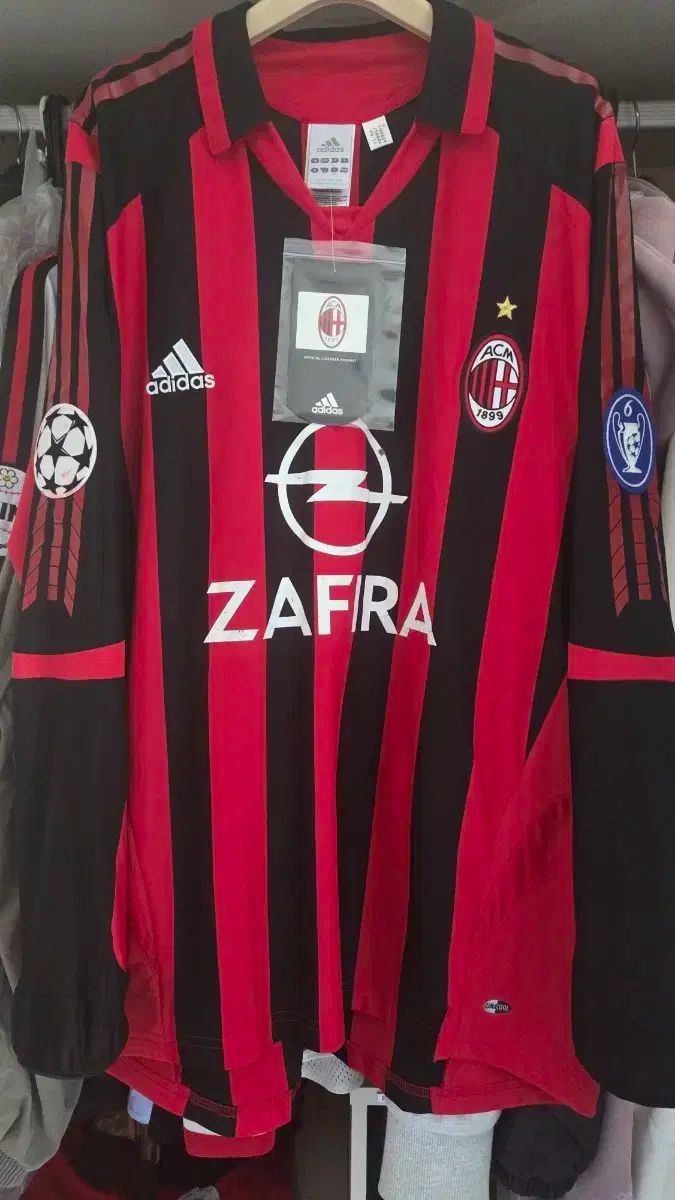 05 ー 06 AC ミラノ ホーム 長袖 タック